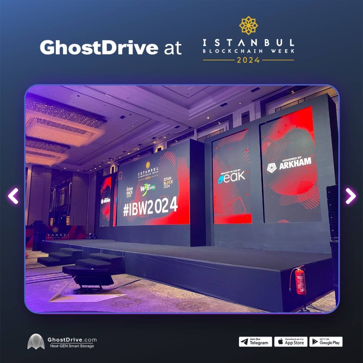 GhostDrive亮相伊斯坦布尔区块链周，探讨机遇，展示实践