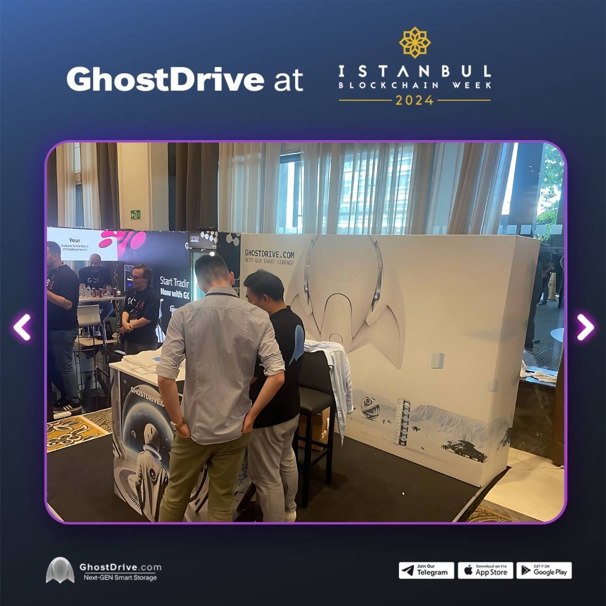 GhostDrive亮相伊斯坦布尔区块链周，探讨机遇，展示实践