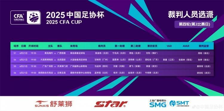 特殊待遇！今日4场足协杯1/8决赛，仅英博vs国安一场配备VAR